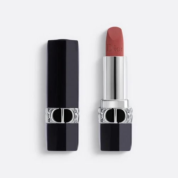 Son Dior 720 Icône Rouge Dior Lip Balm Matte Finish Màu Hồng Đất - 1