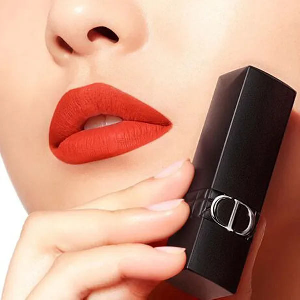 Son Dior 732 Forever Vibrant Màu Đỏ Cam - Son Môi - Vua Hàng Hiệu
