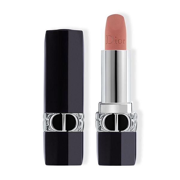Son Dưỡng Dior Rouge Dior Colored Lip Balm Matte 100 Nude Look Màu Hồng Nude - 1