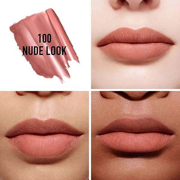 Son Dưỡng Dior Rouge Dior Colored Lip Balm Matte 100 Nude Look Màu Hồng Nude - 2