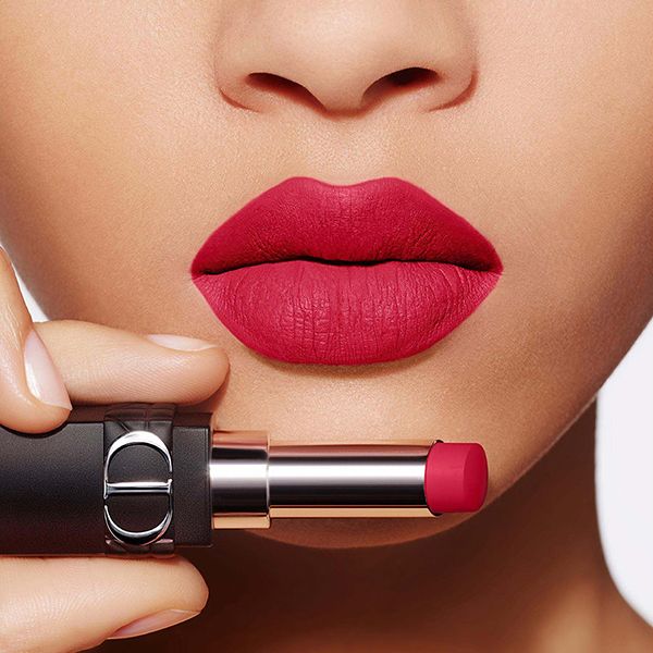 Son Dior Rouge Dior Forever Transfer Proof Lipstick 760 Forever Glam (New) Màu Đỏ Hồng - 2