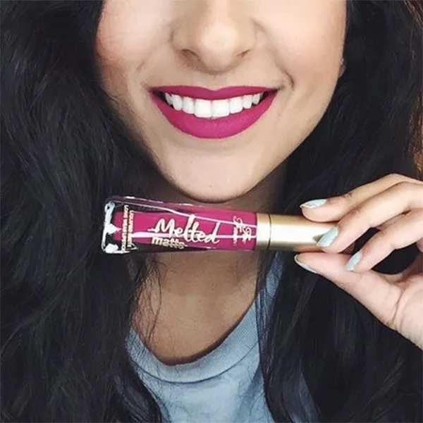 Son Kem Too Faced Melted Matte Liquid Lipstick Stay The Night Bend & Snap Màu Hồng Sen - Son Môi - Vua Hàng Hiệu
