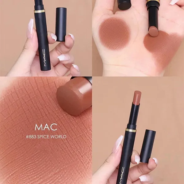 Son MAC 883 Spice World Màu Cam Nude - Son Môi - Vua Hàng Hiệu