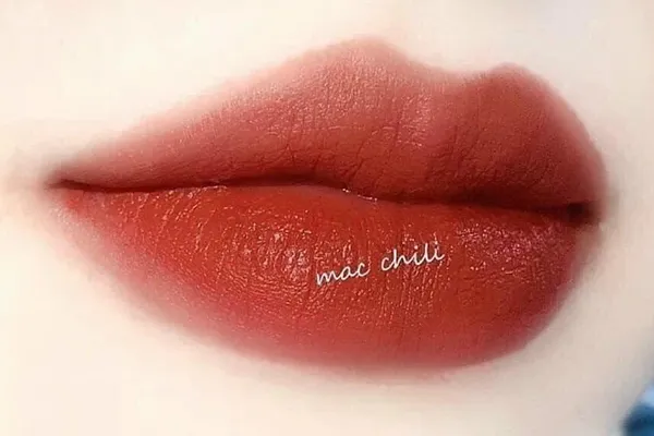 Son MAC Matte Lipstick New Year Shine Chili Màu Đỏ Gạch 3g