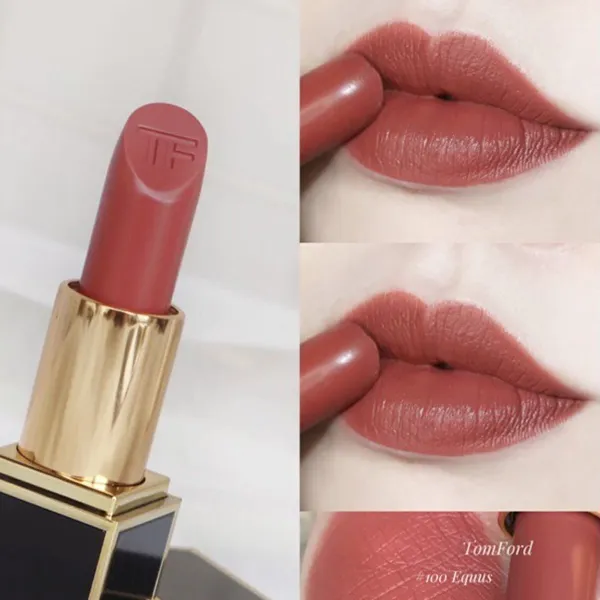 Son Tom Ford Lip Color Matte 100 Equus Màu Cam Đất - Son Môi - Vua Hàng Hiệu