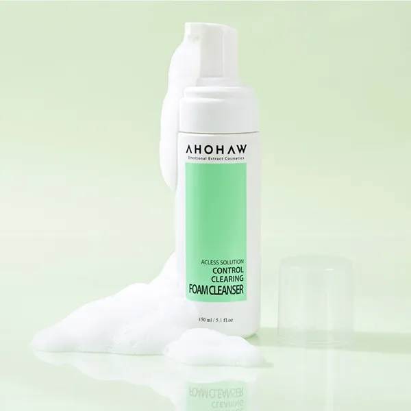 Sữa Rửa Mặt Làm Sạch Sâu Và Cải Thiện Mụn Ahohwa Control Clearing Foam Cleanser 150ml
