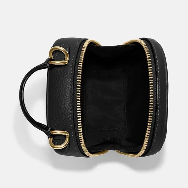 Túi Đeo Chéo Đựng Điện Thoại Nữ Coach Eva Phone Crossbody CB854 Màu Đen - Túi xách - Vua Hàng Hiệu