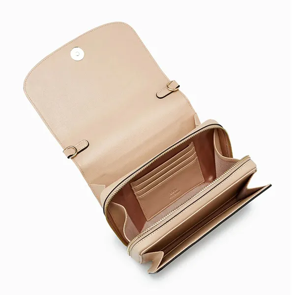 Túi Đeo Chéo Nữ Lyn Ursa Crossbody Bags LL23CBF014 Màu Kem