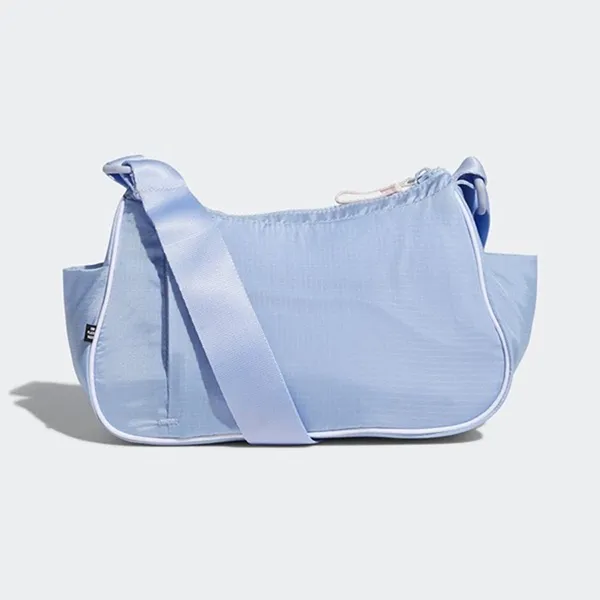 Túi Đeo Chéo Nữ Adidas Lightweight Round Pouch HT5726 Màu Xanh Blue - 4