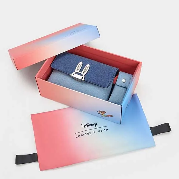 Túi Đeo Chéo Nữ Charles & Keith CNK Judy Hopps Denim Belted Pouch 81210021 Màu Denim Blue