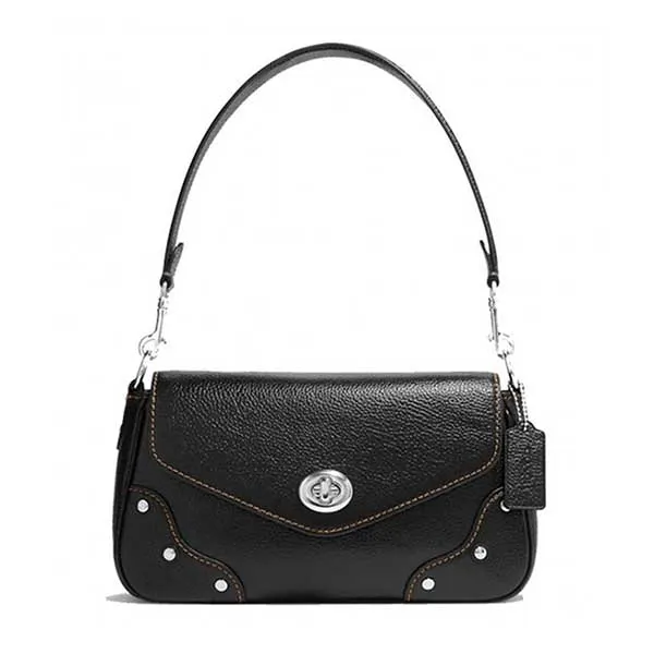 Túi Đeo Chéo Nữ Coach Millie Shoulder Bag CF438 Màu Đen