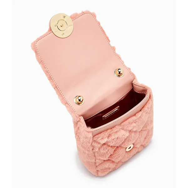 Túi Đeo Chéo Nữ Đựng Điện Thoại Lyn Jeffy Mobile Pocket Crossbody Bags LL22FWF083 Màu Cam