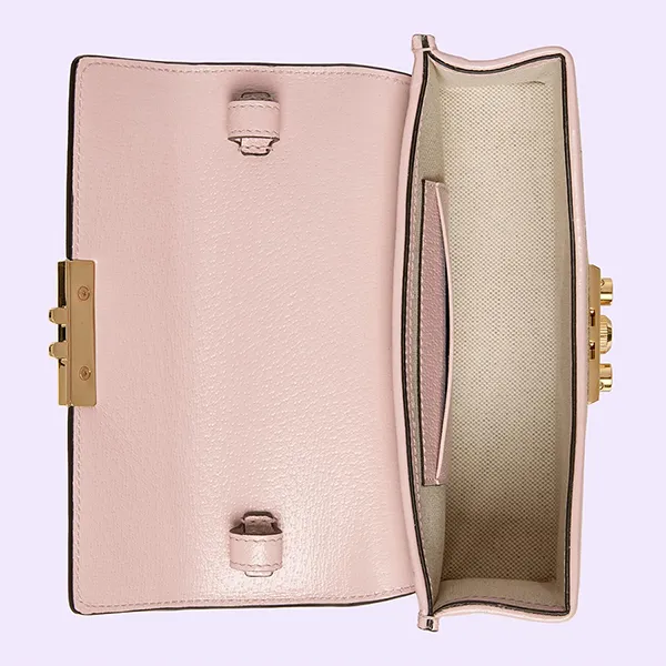 Túi Đeo Chéo Nữ Gucci Padlock Jumbo GG Mini Bag 652683 FABGN 9880 Màu Kem - Túi xách - Vua Hàng Hiệu