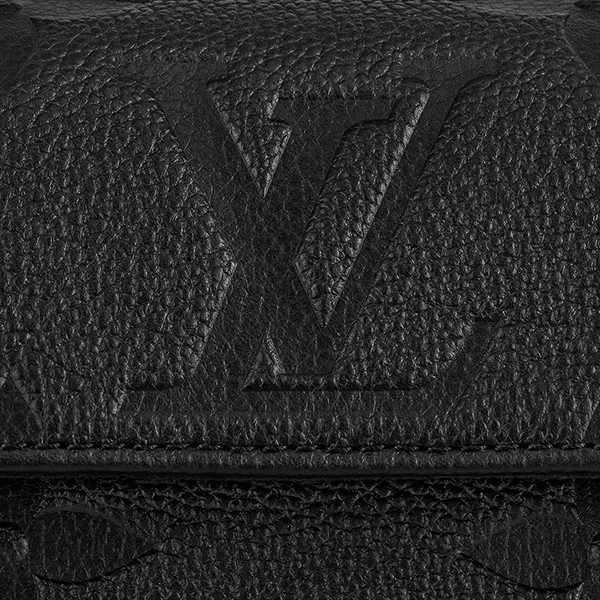 Louis Vuitton M82653 Wallet on Chain Ivy , Black, One Size