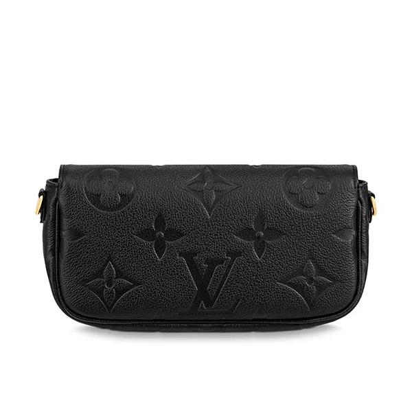 Louis Vuitton M82154 Wallet on Chain Ivy , Black, One Size