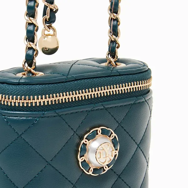 Túi Đeo Chéo Nữ Lyn Berista S Crossbody Bags LL23CBF041 Màu Xanh