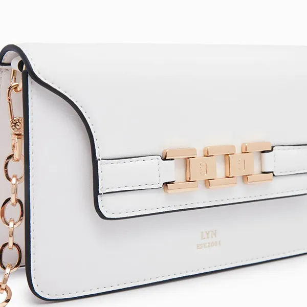 Túi Đeo Chéo Nữ Lyn Caven Mini Crossbody Bags LL23CBS111 Màu Trắng