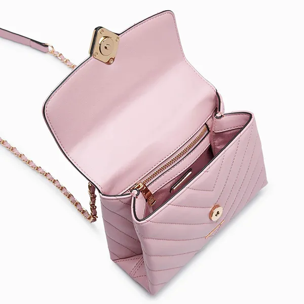 Túi Đeo Chéo Nữ Lyn Cosmo M Crossbody Bags LL23SBF226 Màu Hồng