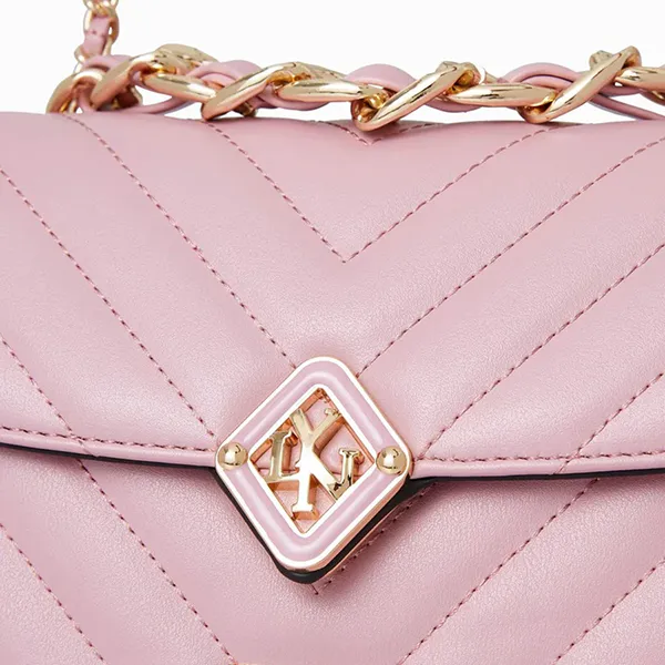 Túi Đeo Chéo Nữ Lyn Cosmo M Crossbody Bags LL23SBF226 Màu Hồng