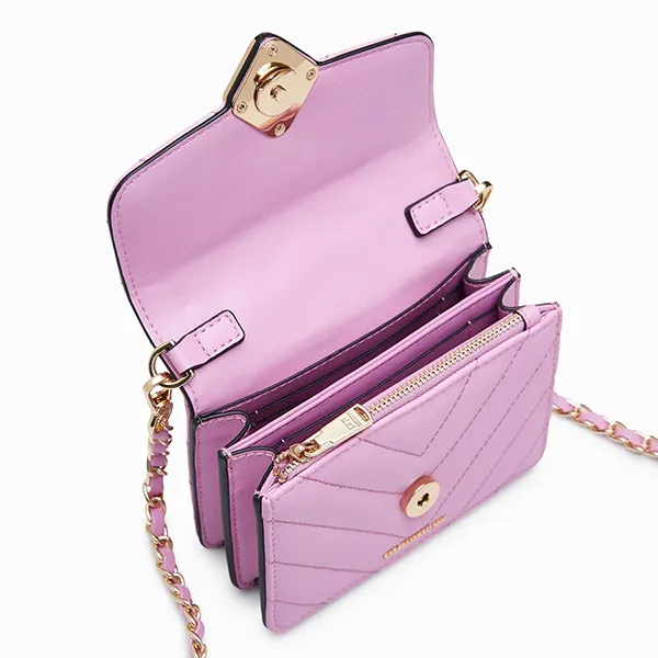 Túi Đeo Chéo Nữ Lyn Cosmo Xs Crossbody Bags LL23SBF227 Màu Hồng