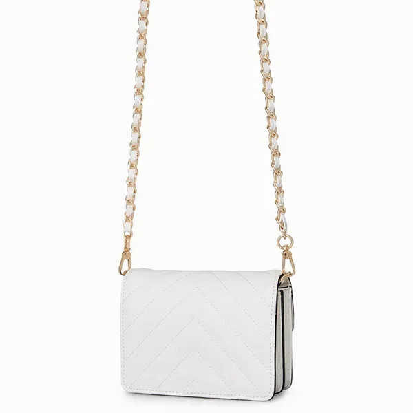 Túi Đeo Chéo Nữ Lyn Cosmo Xs Crossbody Bags LL23SBF227 Màu Trắng