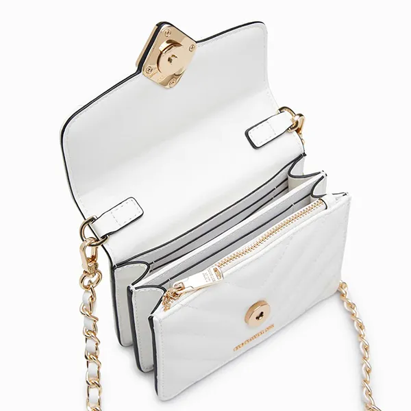 Túi Đeo Chéo Nữ Lyn Cosmo Xs Crossbody Bags LL23SBF227 Màu Trắng