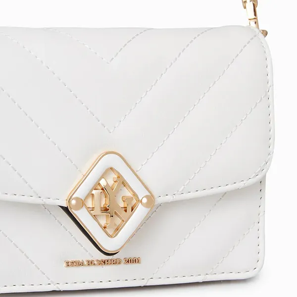 Túi Đeo Chéo Nữ Lyn Cosmo Xs Crossbody Bags LL23SBF227 Màu Trắng