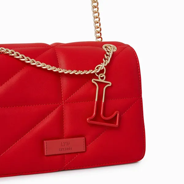Túi Đeo Chéo Nữ Lyn Festa Crossbody Bags LL23CBS211 Màu Đỏ