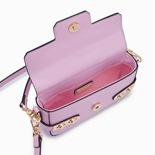 Túi Đeo Chéo Nữ Lyn Fineness III Mini Crossbody Bags LL23CBF286 Màu Tím
