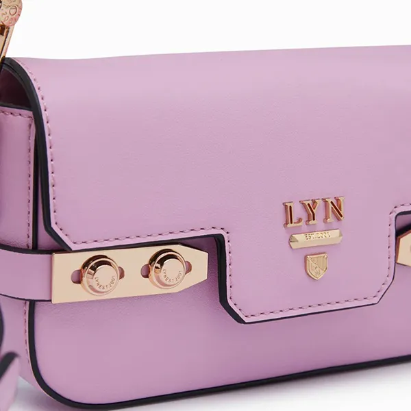 Túi Đeo Chéo Nữ Lyn Fineness III Mini Crossbody Bags LL23CBF286 Màu Tím