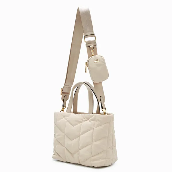 Túi Đeo Chéo Nữ Lyn Lowa Tote Bags LL23SBF295 Màu Beige