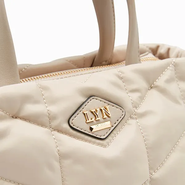 Túi Đeo Chéo Nữ Lyn Lowa Tote Bags LL23SBF295 Màu Beige