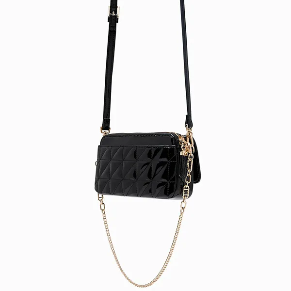 Túi Đeo Chéo Nữ Lyn Lynette Crossbody Bags LL23SBF296 Màu Đen