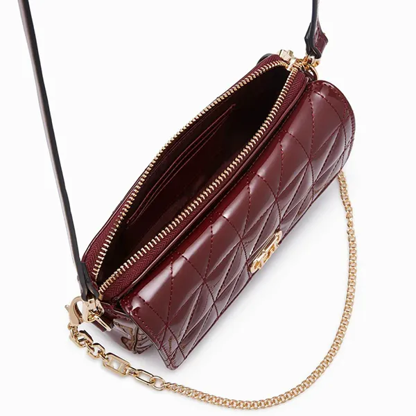 Túi Đeo Chéo Nữ Lyn Lynette Crossbody Bags LL23SBF296 Màu Đỏ