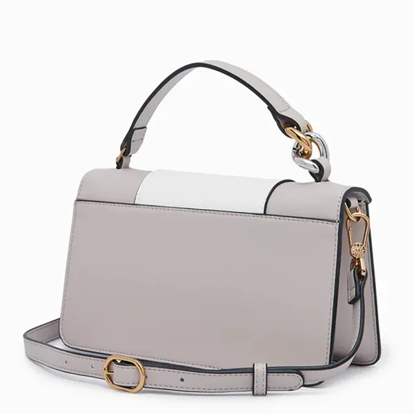 Túi Đeo Chéo Nữ Lyn Nelly Top Handle Handbags LL23CBF136 Màu Xám Trắng