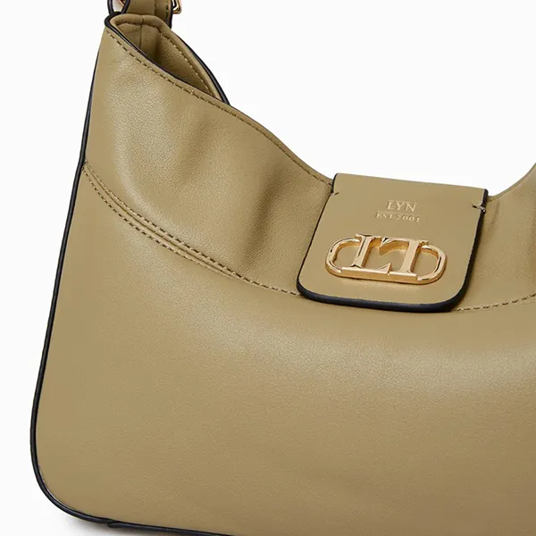 Túi Đeo Chéo Nữ Lyn Prive Pride M Shoulder Bags LL23SBS224 Màu Xanh
