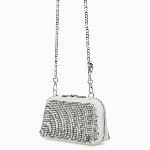 Túi Đeo Chéo Nữ Lyn Regina Crystal S Crossbody Bags LL23CBF026 Màu Bạc