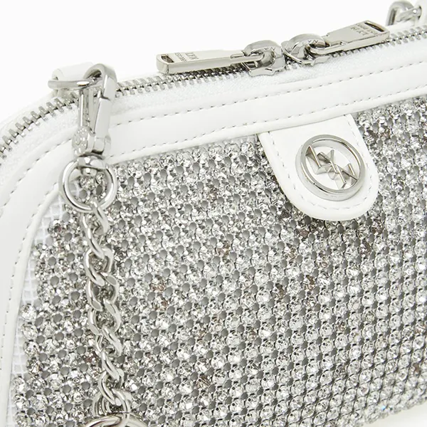 Túi Đeo Chéo Nữ Lyn Regina Crystal S Crossbody Bags LL23CBF026 Màu Bạc