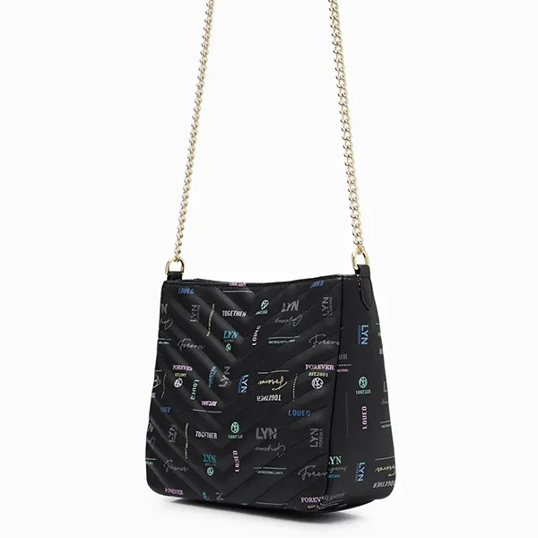 Túi Đeo Chéo Nữ Lyn Remi S Crossbody Bags LL23CBF142 Màu Đen