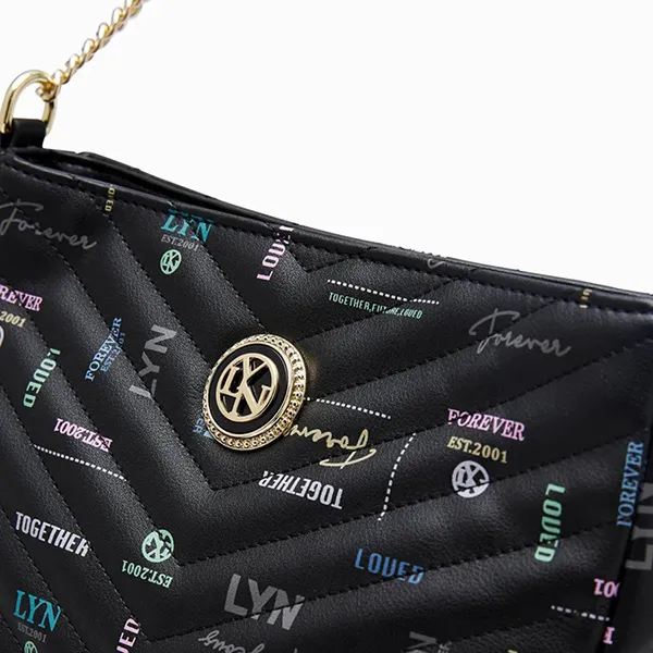 Túi Đeo Chéo Nữ Lyn Remi S Crossbody Bags LL23CBF142 Màu Đen