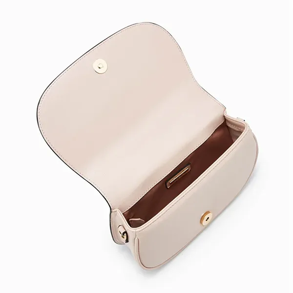 Túi Đeo Chéo Nữ Lyn Ursa Saddle Crossbody Bags LL23CBF013 Màu Hồng Nude