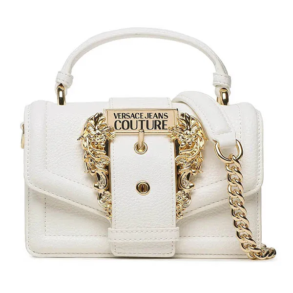 Túi Đeo Chéo Nữ Versace Jeans Couture 74VA4BF6 ZS413 003 Màu Trắng - Túi xách - Vua Hàng Hiệu