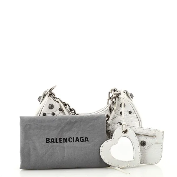 Balenciaga Dark Grey Mini City Bag Luxury Bags  Wallets on Carousell
