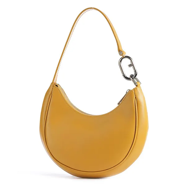 Túi Đeo Vai Nữ Furla Primavera S Shoulder Bag Fine Grain Leather Honey B-WB00475-AX0733-8Z000 Màu Vàng - 3