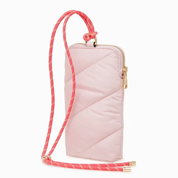 Túi Đựng Điện Thoại Lyn Mackencie Phone Pouch Crossbody Bags LL23CBF048 Màu Hồng - Túi xách - Vua Hàng Hiệu