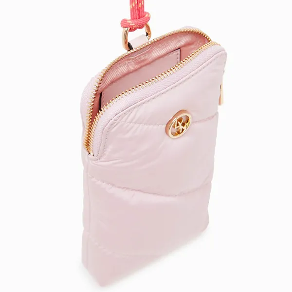 Túi Đựng Điện Thoại Lyn Mackencie Phone Pouch Crossbody Bags LL23CBF048 Màu Hồng - Túi xách - Vua Hàng Hiệu