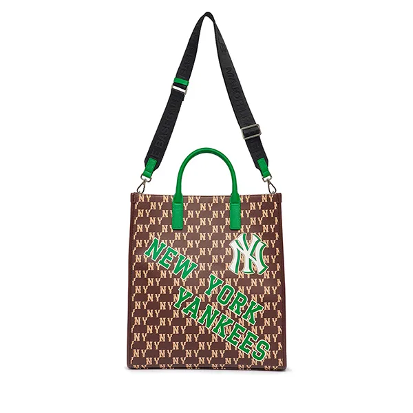 Túi Tote MLB Monotive New York Yankees 3AORM053N-50BRD Màu Nâu Đậm - Túi xách - Vua Hàng Hiệu