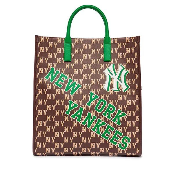 Túi Tote MLB Monotive New York Yankees 3AORM053N-50BRD Màu Nâu Đậm - Túi xách - Vua Hàng Hiệu