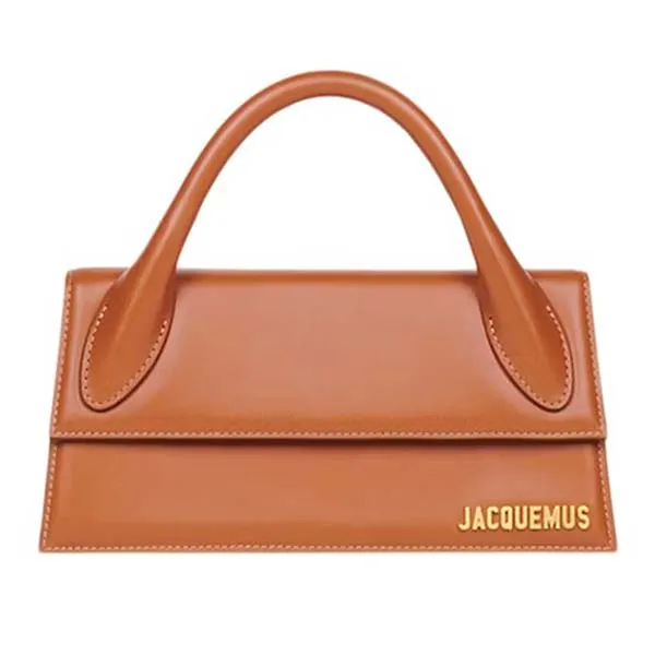 Túi Xách Nữ Jacquemus Le Chiquito Long Signature Màu Nâu