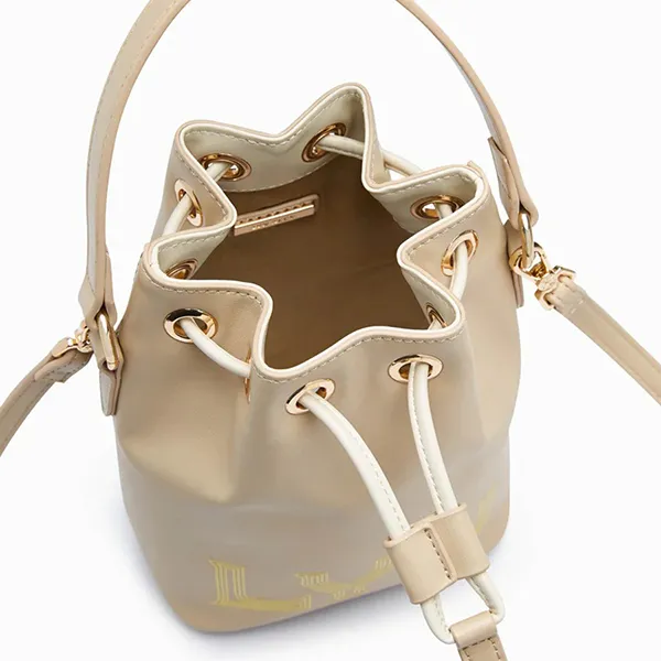 Túi Xách Tay Nữ Lyn Alyssa Bucket Bags LL23CBF248 Màu Kem